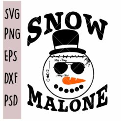 Post Malone Christmas SVG