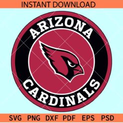 Arizona cardinals Official Logo SVG, The Cardinals Logo SVG, Layered cardinals logo SVG, Team Cardinals SVG