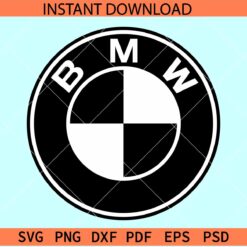 BMW Official Logo SVG, Layered BMW Logo SVG