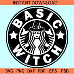 Basic witch SVG, Halloween SVG