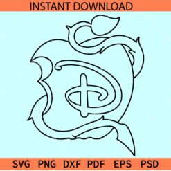 Disney Apple  Line art SVG, Disney teacher apple svg, school Disney apple sketch svg