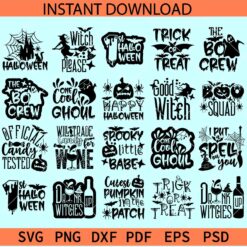 Halloween SVG Bundle SVG, Happy Halloween Bundle SVG, Trick or treat SVG, 1st Halloween SVG 