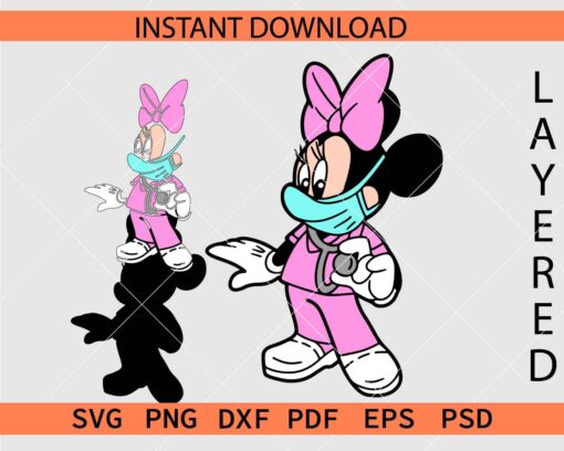 Minnie Doctor SVG