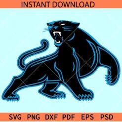 Carolina Panthers Official Logo SVG, The Panthers Logo SVG, Team Panthers SVG