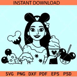 Charm Isabela Disneyland snacks SVG, Isabela Snacks SVG