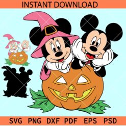 Disney Halloween Pumpkin SVG, Disney Pumpkin SVG