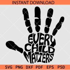 Every Child Matters Hand SVG, Every Child Matters Logo SVG, Every Child Matters Décor SVG