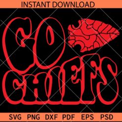 Go Chiefs SVG, Team Chiefs SVG, Kansas Chiefs SVG, The Chiefs SVG