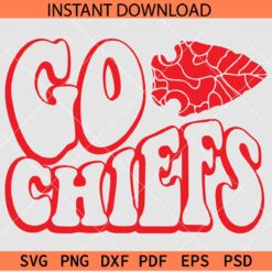 Go Chiefs SVG, Team Chiefs SVG, Kansas Chiefs SVG, The Chiefs SVG