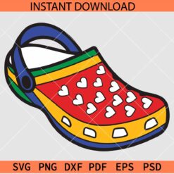 Juneteenth Croc SVG, Freedom Day Croc SVG, June 19th Croc SVG