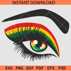 Juneteenth Eye SVG, June 19th Eye SVG, Freedom Day Eye SVG