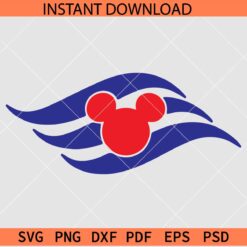 Mickey Mouse Cruise Logo SVG, Disney Cruise Logo SVG