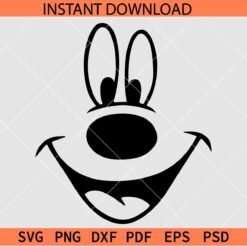 Mickey eyes Norse and Mouth SVG, Happy Mickey Face SVG, Disney Eyes Norse and Mouth SVG
