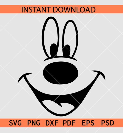 Mickey eyes Norse and Mouth SVG, Happy Mickey Face SVG, Disney Eyes Norse and Mouth SVG