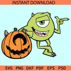 Mike Monsters Svg, Halloween Mike SVG