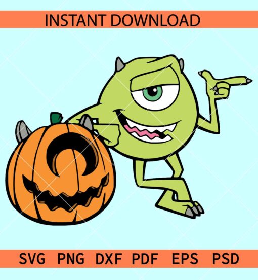 Mike Monsters Svg, Halloween Mike SVG