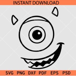 Monster SVG, Monster Eye Sketch SVG