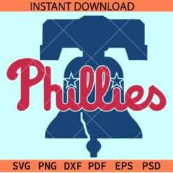 Phillies Bell SVG, Phillies Logo SVG, Philadelphia Phillies SVG, Team Phillies SVG