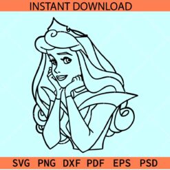 Sleeping princess SVG, Princess SVG