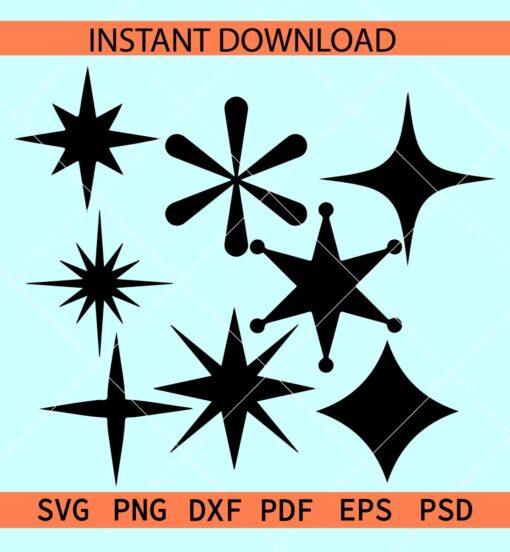 Stars SVG, Stars Bundle SVG