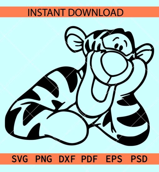 Tigger Disney SVG