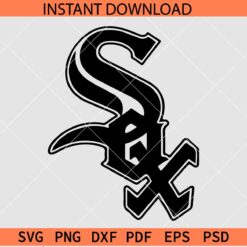 White sox Logo SVG, White sox baseball logo  svg, White Sox Sports SVG