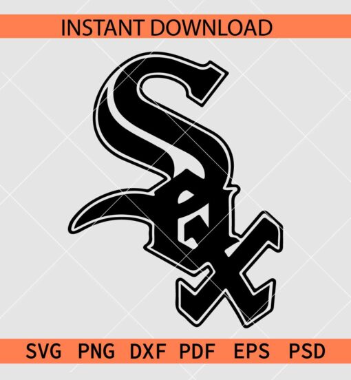 White sox Logo SVG, White sox baseball logo  svg, White Sox Sports SVG