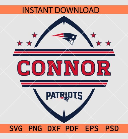 Connor Patriots Logo SVG, New England Patriots Logo SVG
