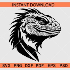 Dragon Head SVG, Dragon face Vector SVG
