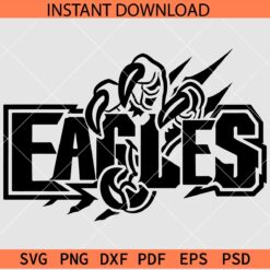 Eagles Claws SVG, Eagles Scratch SVG, The Eagles SVG