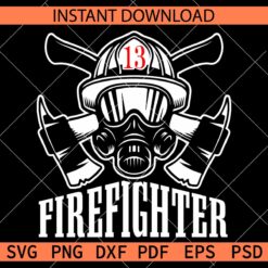 Firefighter Helmet 13 SVG, Firefighter Helmet 13 Logo SVG