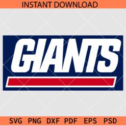 Giants Name Logo SVG, Team Giants Logo SVG