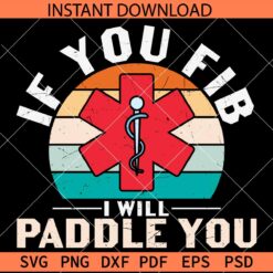 If you fib i will puddle You Retro Circle SVG, If you fib i will puddle You Medical Symbol  SVG