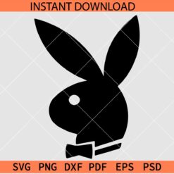 Play Boy Official Logo  SVG, Play Boy Vector SVG, Play Boy Stencil SVG