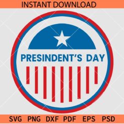 Presidents Day Badge SVG, Presidents Day Logo SVG