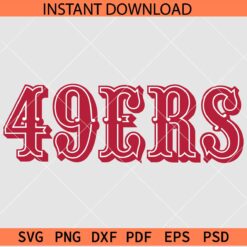 San Francisco 49ers Logo SVG, 49ers SVG, 49ers Logo SVG