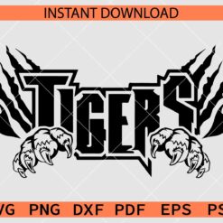 Tigers Claws SVG, Tigers Claws Scratch SVG, The Tigers SVG