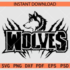 Wolves Claws SVG, Wolves Scratch SVG, The Wolves SVG