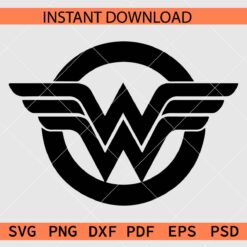 Wonder Woman Logo SVG, Wonder Woman Logo Vector SVG