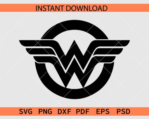 Wonder Woman Logo SVG, Wonder Woman Logo Vector SVG
