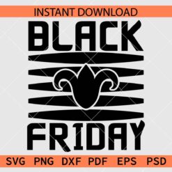 Black Friday Clip Art SVG, Black Friday Silhouette SVG
