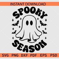 Halloween Ghost Spooky Season SVG