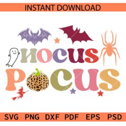Hocus Pocus Name SVG, Halloween Hocus Pocus Stencil SVG