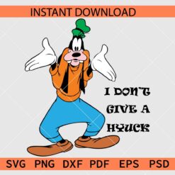 I don't give a hyuck goofy Clipart SVG