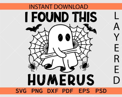 I found this humerus Ghost in Spiderweb Clipart SVG