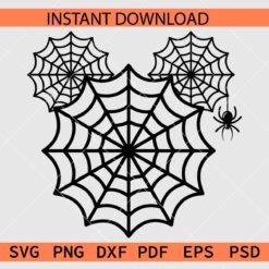 Spider web mickey Vector SVG