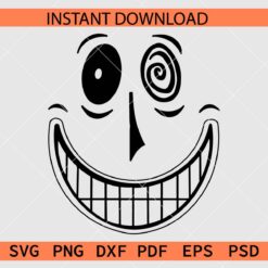 The Mayor Face SVG, Nightmare Before Christmas Mayor SVG