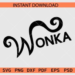 Wonka Vector SVG, Wonka Clipart SVG, Wonka Décor SVG