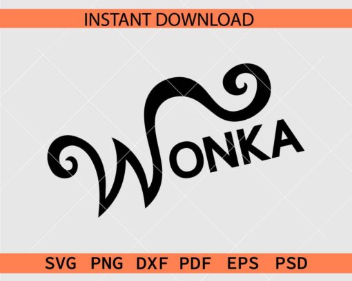 Wonka Vector SVG, Wonka Clipart SVG, Wonka Décor SVG