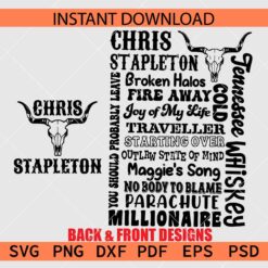 Chris Stapleton SVG, Whiskey Song SVG, Country Music SVG